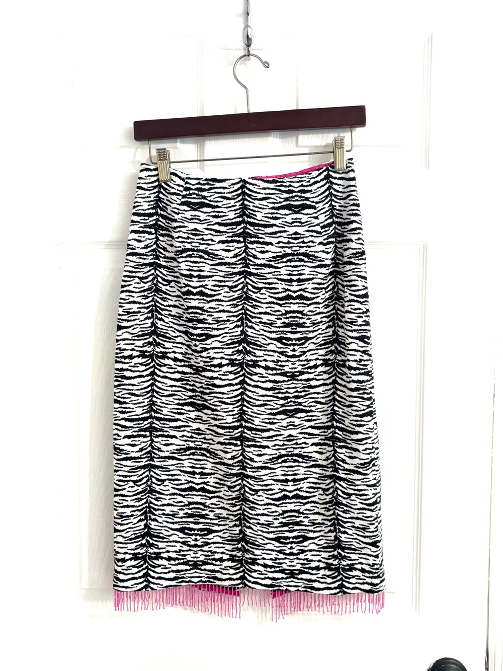 Bliss zebra print skirt